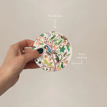 Heat + Water Resistant Coaster - Menagerie