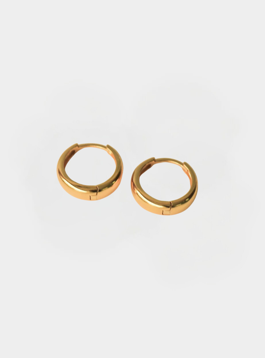 Nella Hoop Earrings - Gold