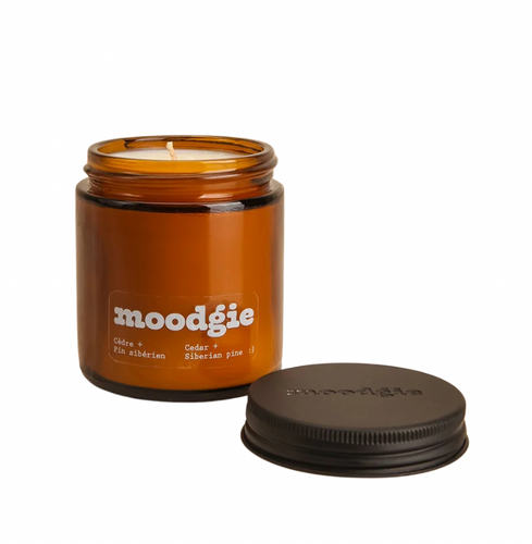 Cedar + Siberian Pine - Moodgie Soy Candle - 4 oz