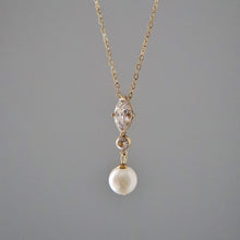 Noelle Pearl Necklace - Gold