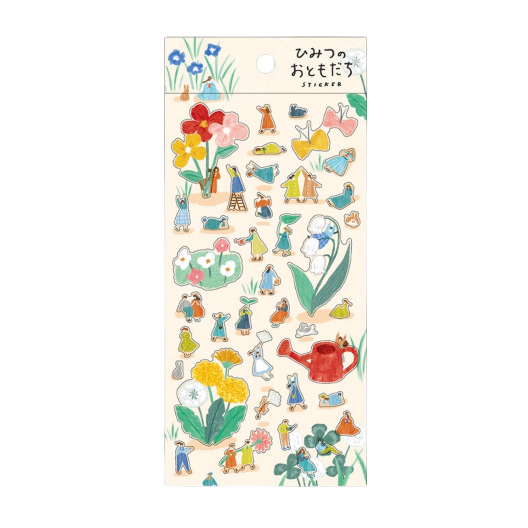 Sticker Sheet - Flowers + Friends