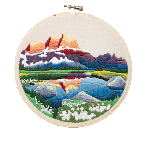 Tonquin Valley DIY Embroidery Kit