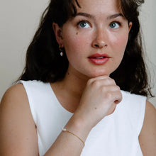 Shore Huggie Hoops - Gold