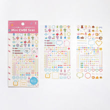 Sticker Sheet - Mini Cube Seal - Pixel