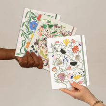 Wild Floral + Foliage - Sewn Trio Notebook Set