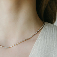 Danni Tennis Necklace - Gold