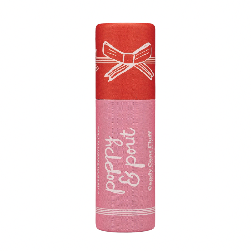 Candy Cane Fluff Lip Balm