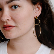 Hazel Hoops - Gold