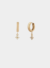 Maro Hoop Earrings - Gold