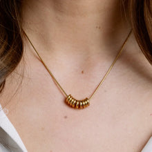 Gina Rings Necklace - Gold
