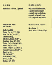 68% Olive Oil Apricot Dark Chocolate Bar - Limited Edition