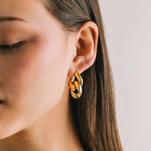 Billie Drop Earrings - Gold