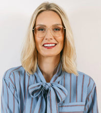 Classified Blue Light Glasses - Gold