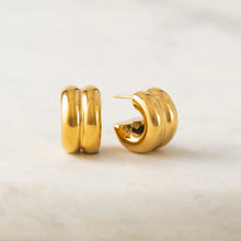 Hailey Hoop Earrings - Gold