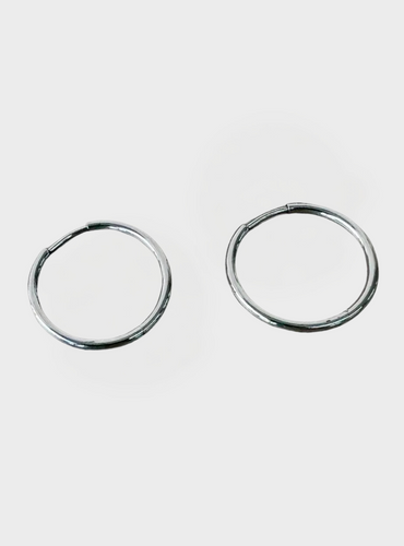 Bigger Hoops - Silver