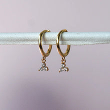 Ophelia Huggie Hoops - Gold