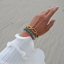 Ribbed Bracelet - Gold