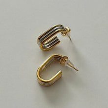 Risha Earrings - Gold/Silver Mix