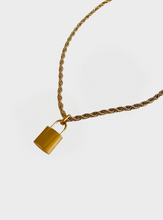 Love Lock Necklace - Gold