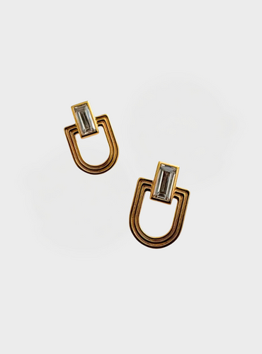 Anna Stud Earrings - Gold