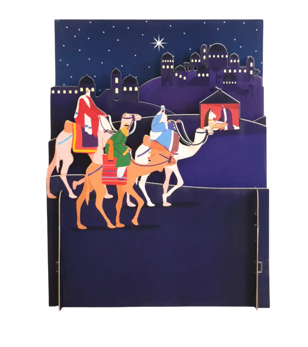 Wise Men 3D Pop Up Card