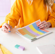 Rainbow Weekly Planner Pad