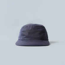 5 Panel Cap - Navy Waxed Cotton Canvas