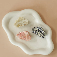 Small Cloud Hair Claw Clip - Cream Mix