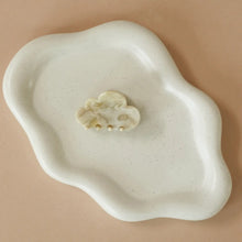 Small Cloud Hair Claw Clip - Cream Mix