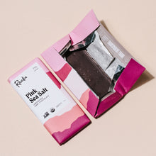 71% Pink Sea Salt Unroasted Dark Chocolate Bar