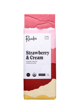 29% Strawberry Cream Vegan White Chocolate Bar - Limited Edition