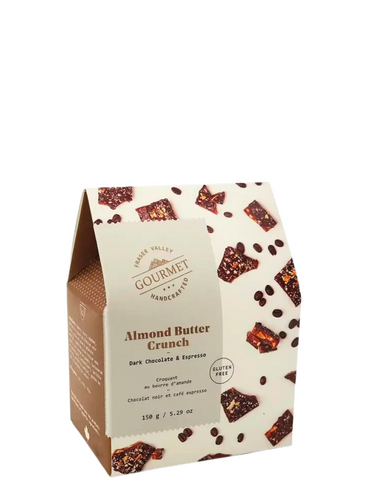 Almond Butter Crunch Toffee - Espresso Infused & Dark Chocolate