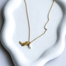 Cowboy Pearl Necklace - Gold