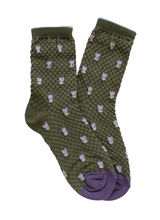 Mini Tulip Socks - Green