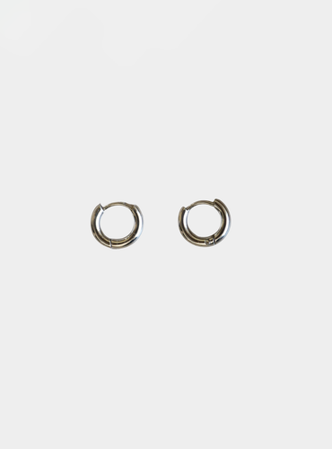 Micro Hoops (7mm) - Silver
