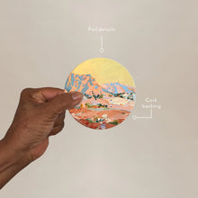 Heat + Water Resistant Coaster - Shadow Rocks