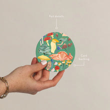 Heat + Water Resistant Coaster - Mushrooms