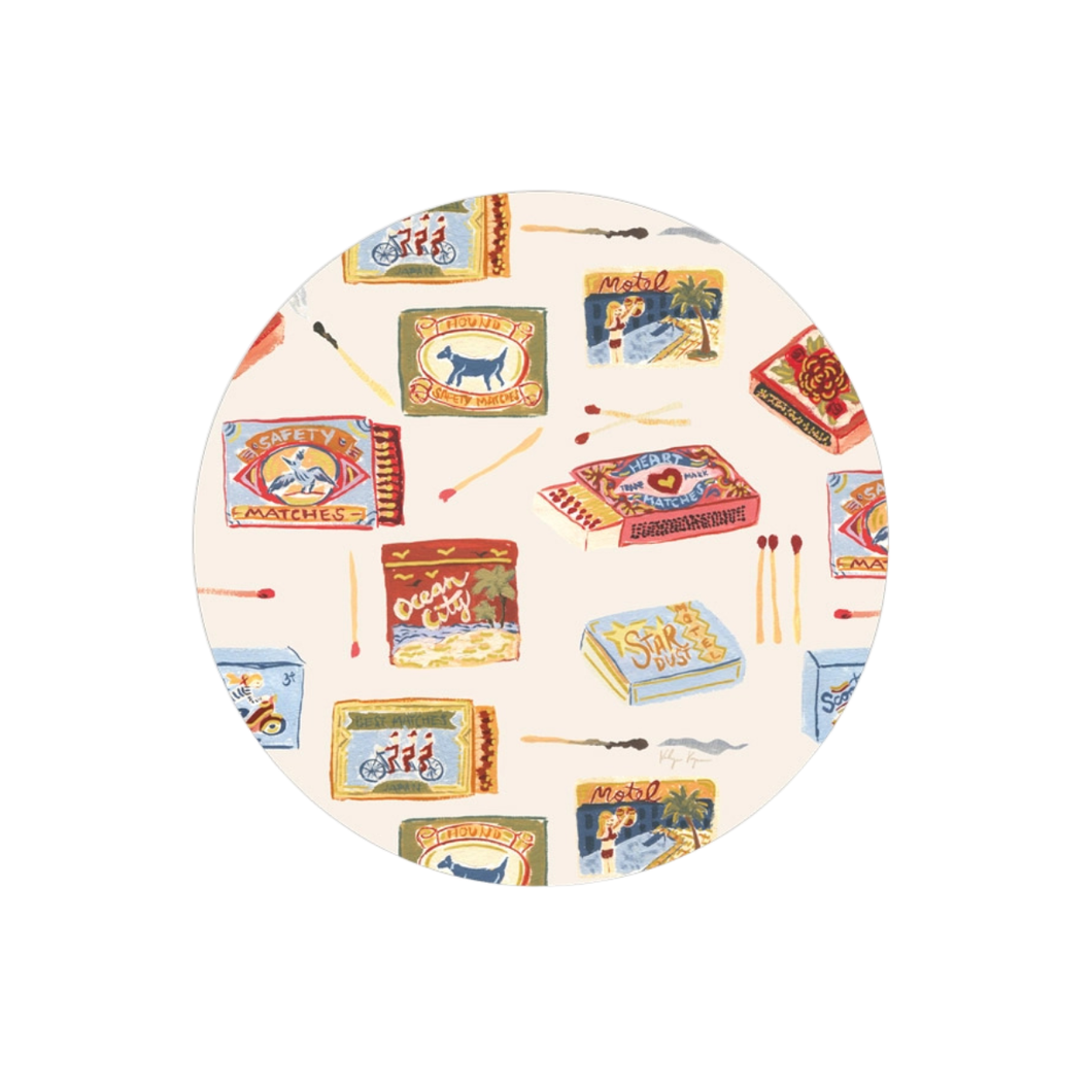 Heat + Water Resistant Coaster - Matchbooks