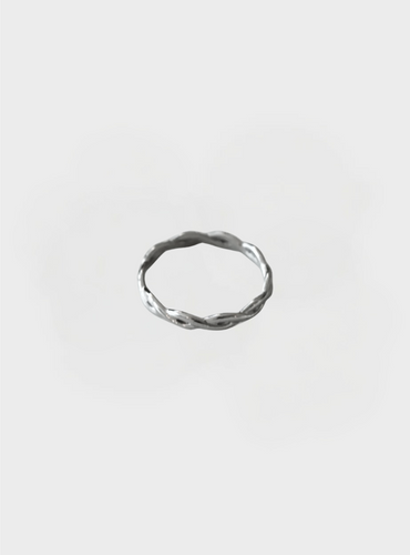 Crisscross Ring - Silver