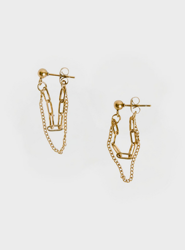 Amelia Layered Earring - Gold