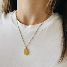 Waterdrop Pendant Necklace - Gold