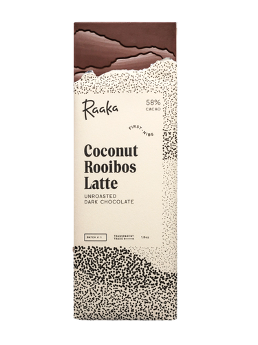 58% Coconut Rooibos Latte Dark Chocolate Bar - Limited Edition