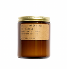Amber & Moss - Soy Candle