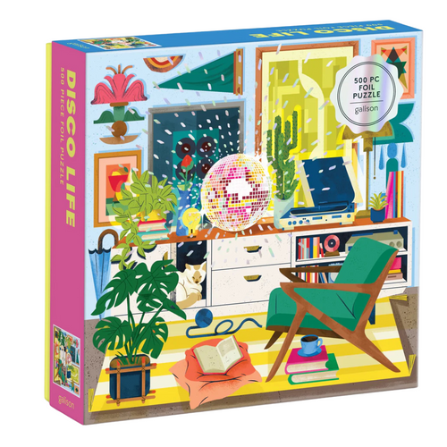 Disco Life 500 Piece Foil Puzzle