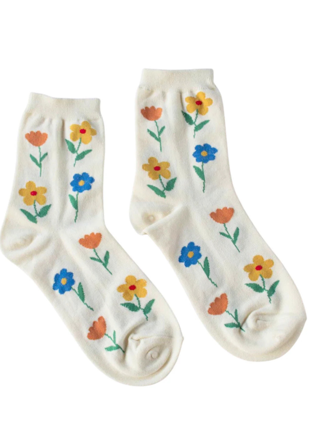 Sunny Casual Socks - Cream