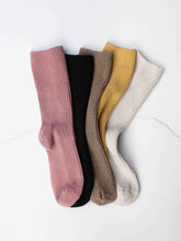 Millie Cotton Cozy Socks - Pink