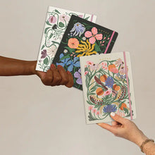 Floral + Fauna - Sewn Trio Notebook Set