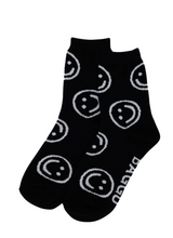 Crew Sock - Black Happy