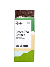 66% Green Tea Crunch Chocolate Bar