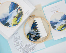 Waterton Lakes DIY Embroidery Kit